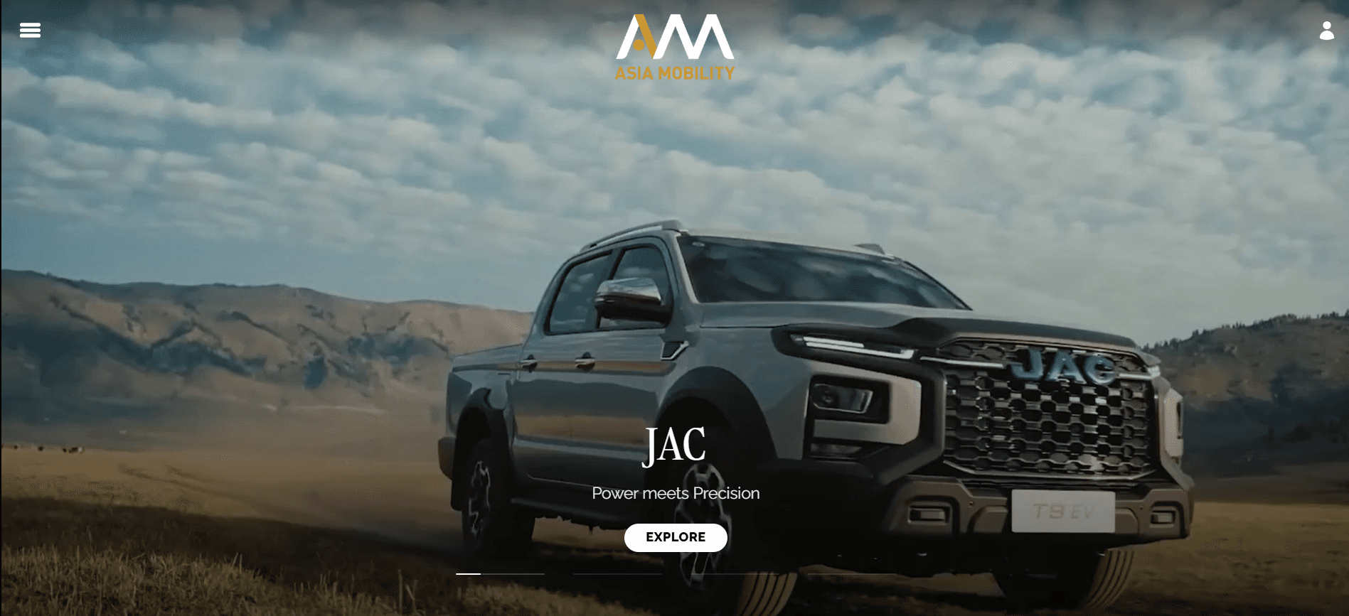 Asia Mobility website preview