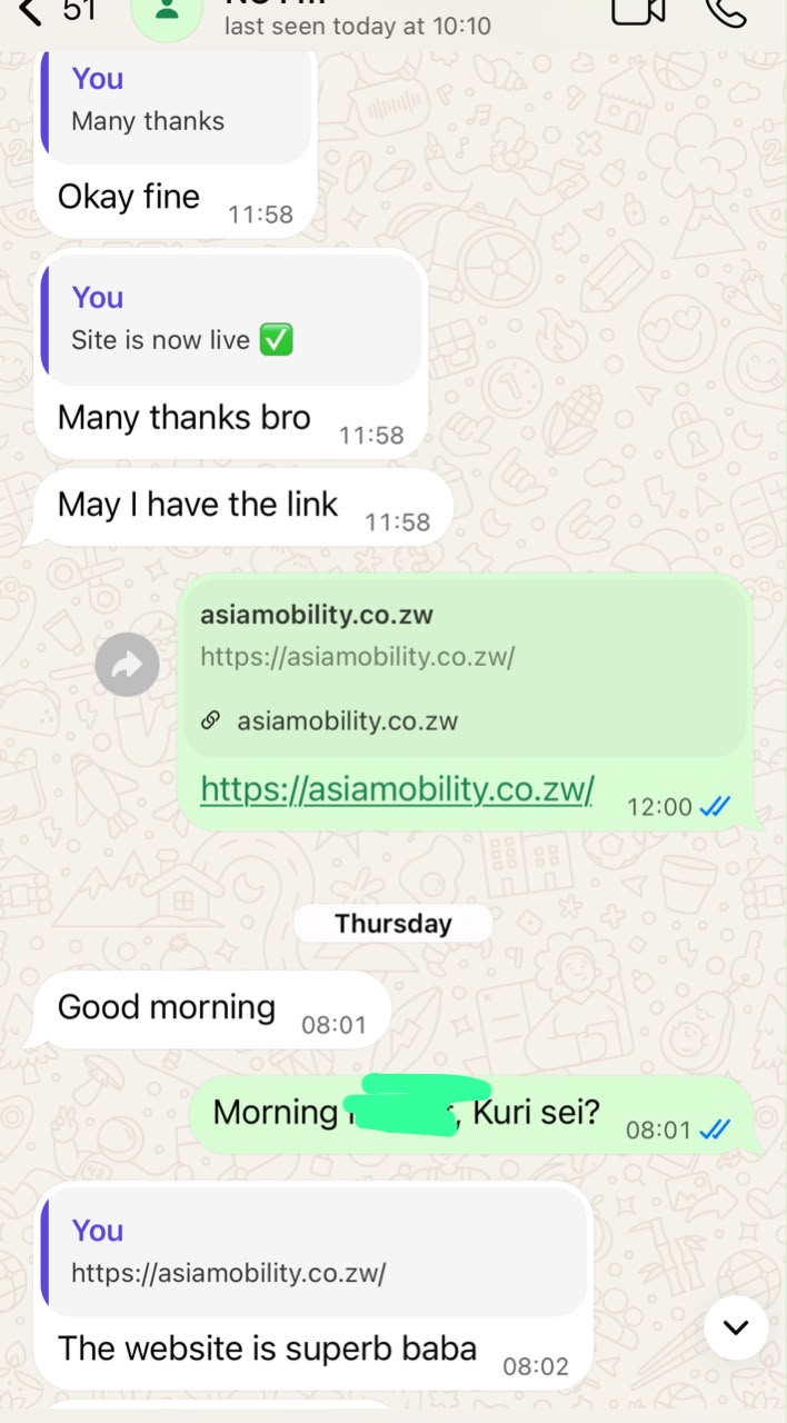 Client message 1